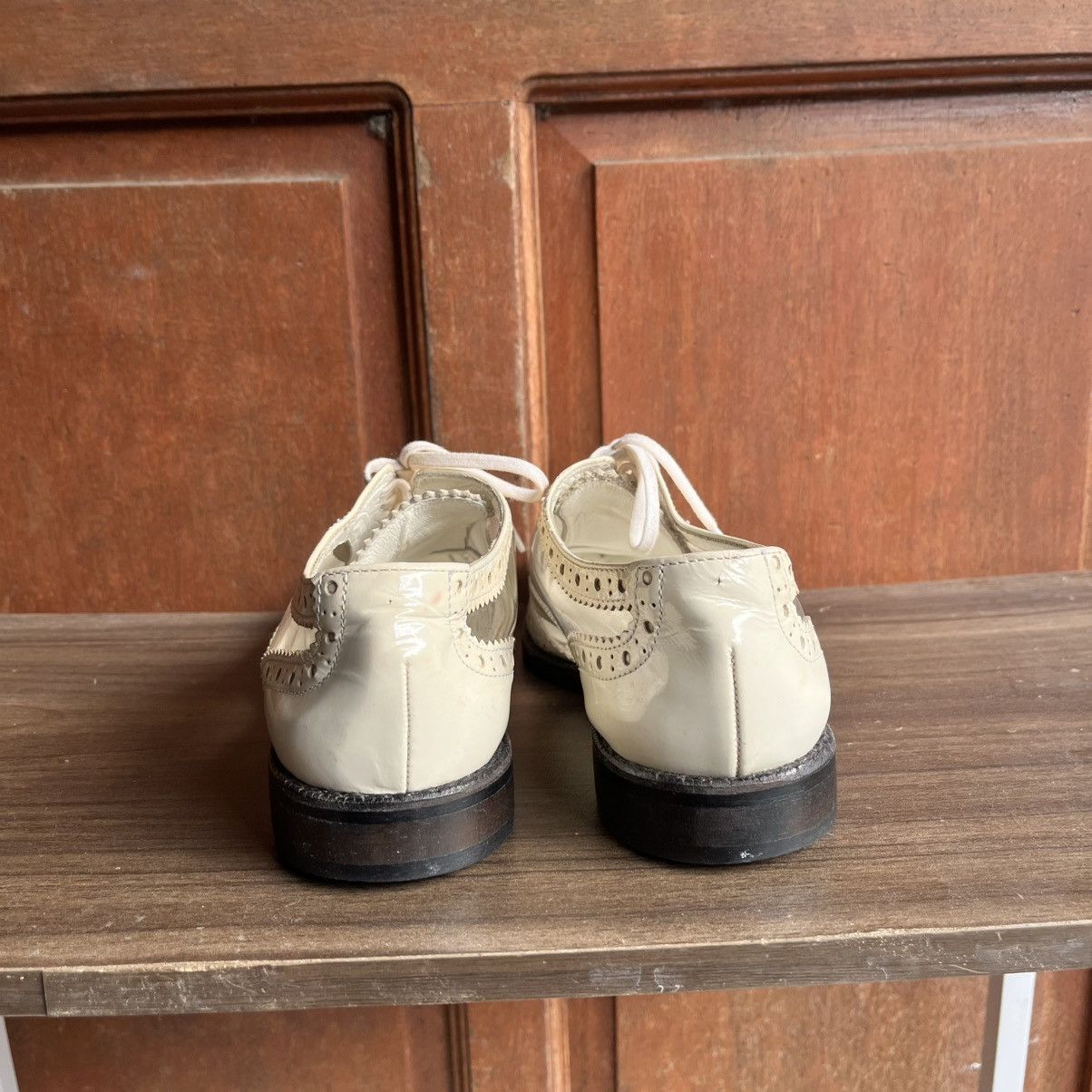 Comme des Garcons COMME DES GARCONS CLEAR WHITE PATENT OXFORD Size US 7 / IT 37 - 3 Thumbnail