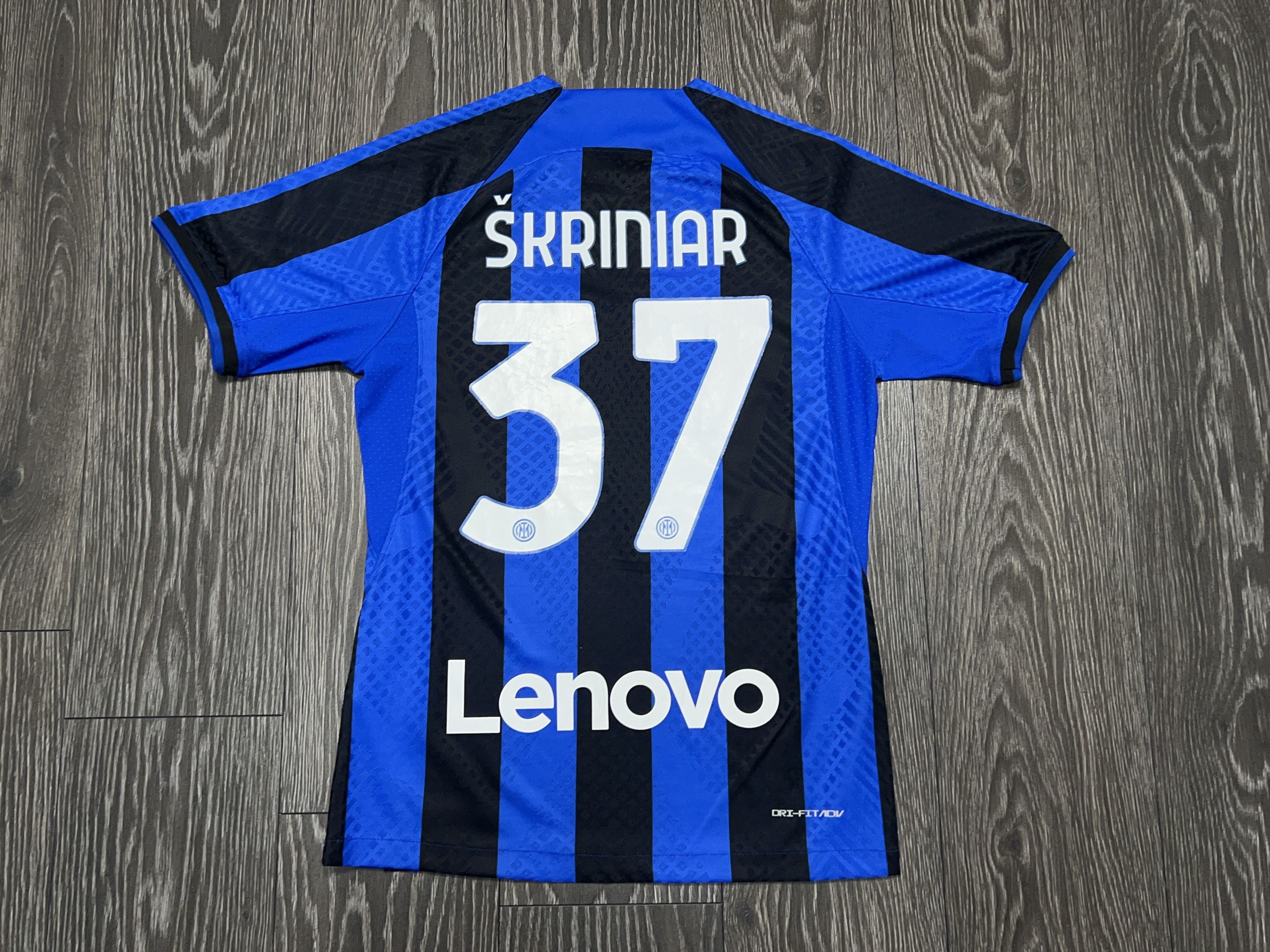 Nike Inter Milan 2022/23 #37 SKRINIAR Football Jersey Shirt Size US XL / EU 56 / 4 - 1 Thumbnail