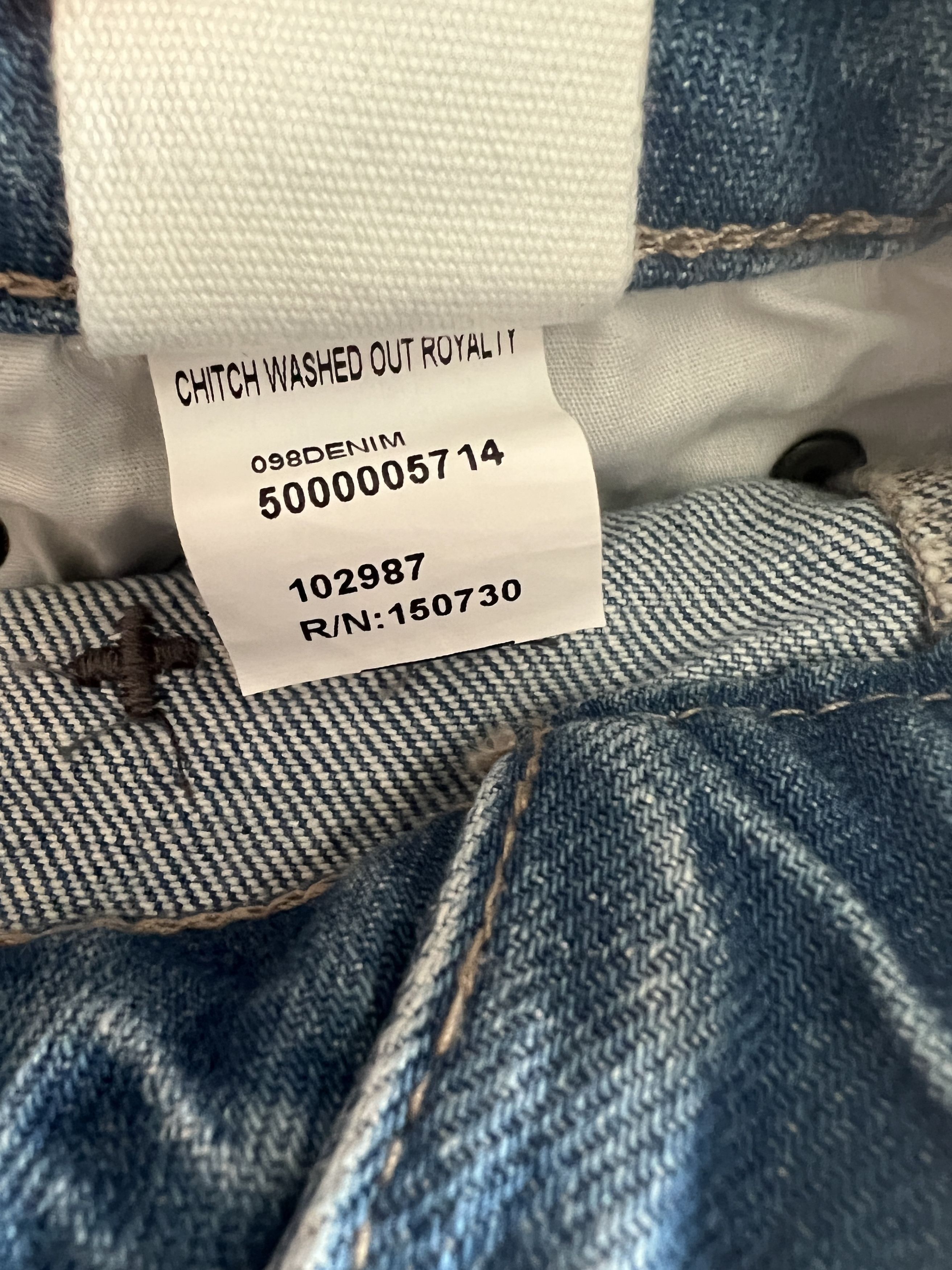 Ksubi Ksubi " Chitch Washed Out Royalty " Ripped Jeans Size US 34 / EU 50 - 6 Thumbnail