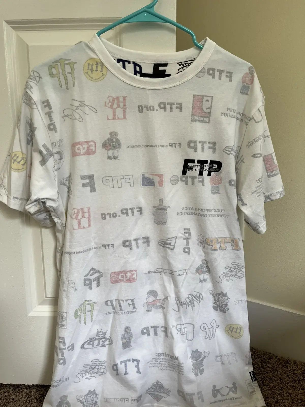 Fuck The Population 13 Year Archive Tee Size US L / EU 52-54 / 3 - 2 Thumbnail