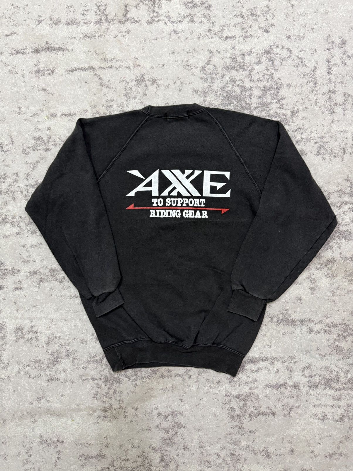 Sports Specialties Vintage AXE to support riding gear motorsports sweatshirt Size US S / EU 44-46 / 1 - 8 Thumbnail