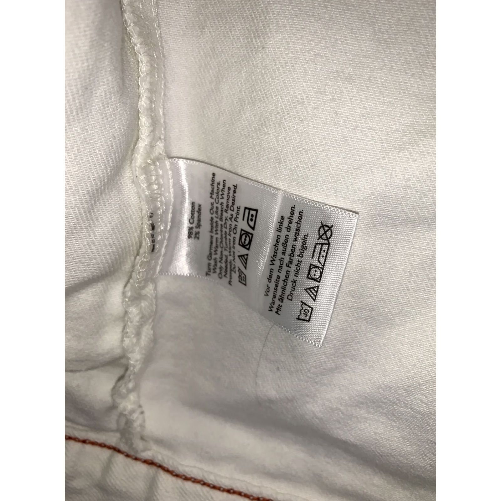 Eddie Bauer VINTAGE Eddie Bauer Women’s XS Classic White Jean Jacket NWT-3960 Size 26" / US 2 / IT 38 - 6 Thumbnail