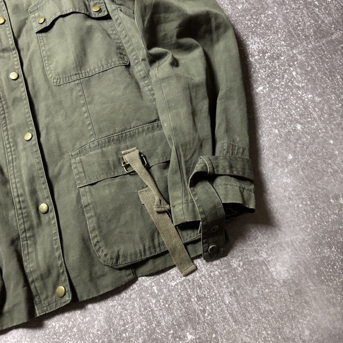 Vintage Napoleon VINTAGE Y2K MILITARY JACKET JAPAN STYLE AVANT GARDE Size S / US 4 / IT 40 - 3 Thumbnail