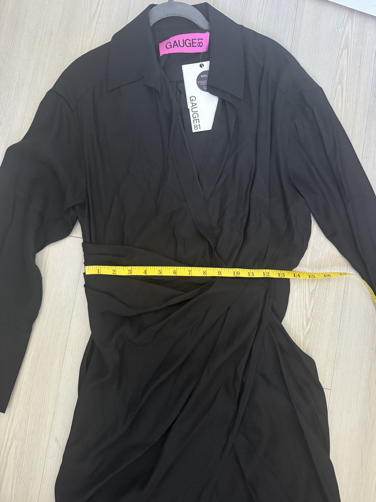 GAUGE81 GAUGE81 gathered-front shirt dress Size Medium Size M / US 6-8 / IT 42-44 - 10 Thumbnail