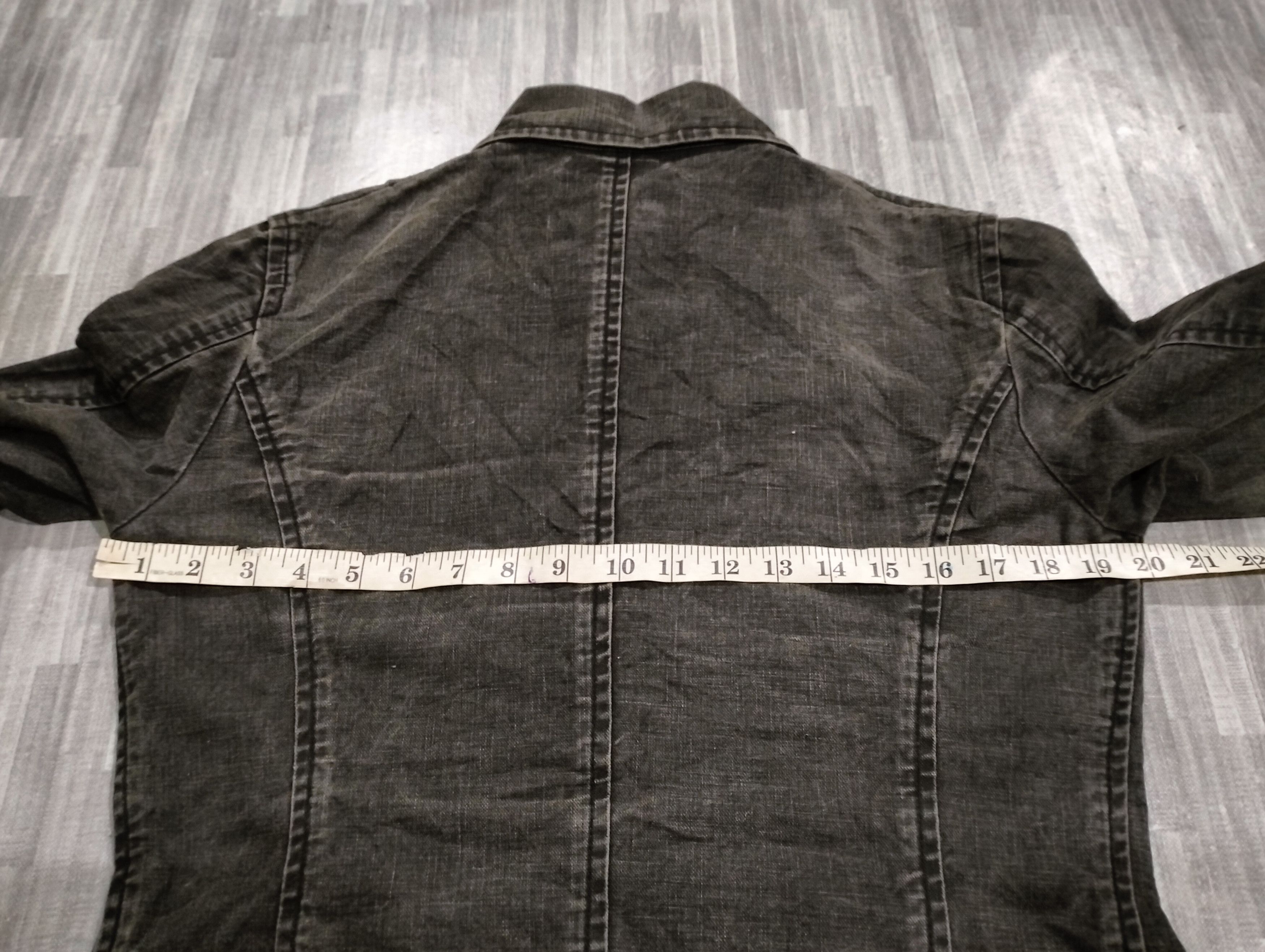 The Difference The Difference Rupert Double Breasted Jacket Stonewash Size US M / EU 48-50 / 2 - 17 Thumbnail