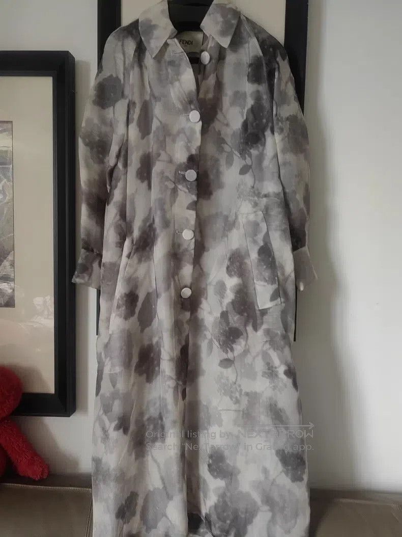 Fendi Fendi Silk Organza Jacket Size XXS / US 00 / IT 34 - 4 Thumbnail