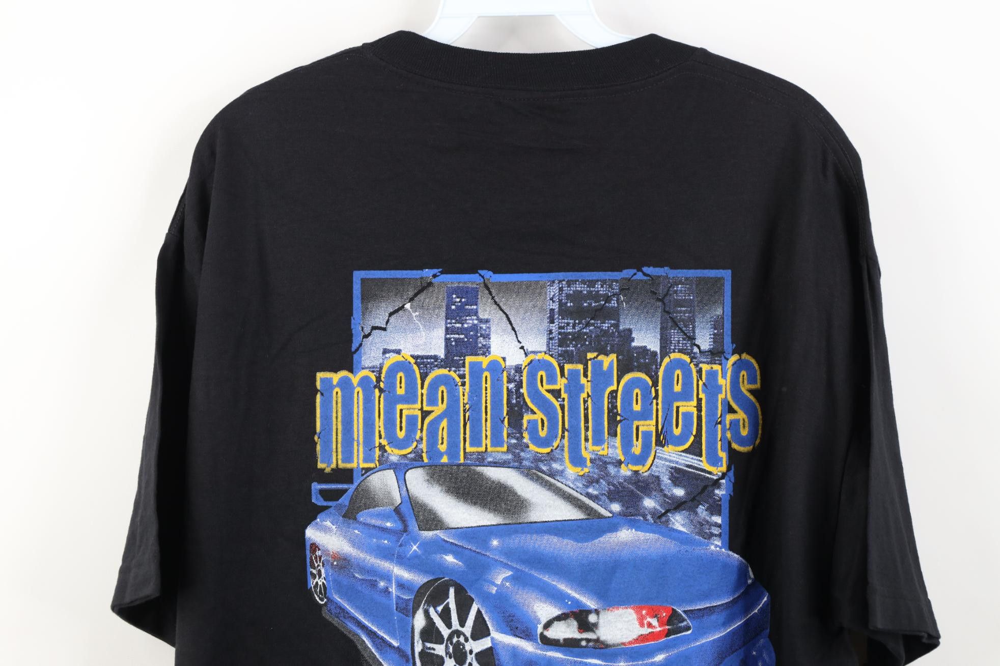 Vintage Vintage Y2K Streetwear Streets Fire Flames Racing T-Shirt Size US L / EU 52-54 / 3 - 13 Thumbnail