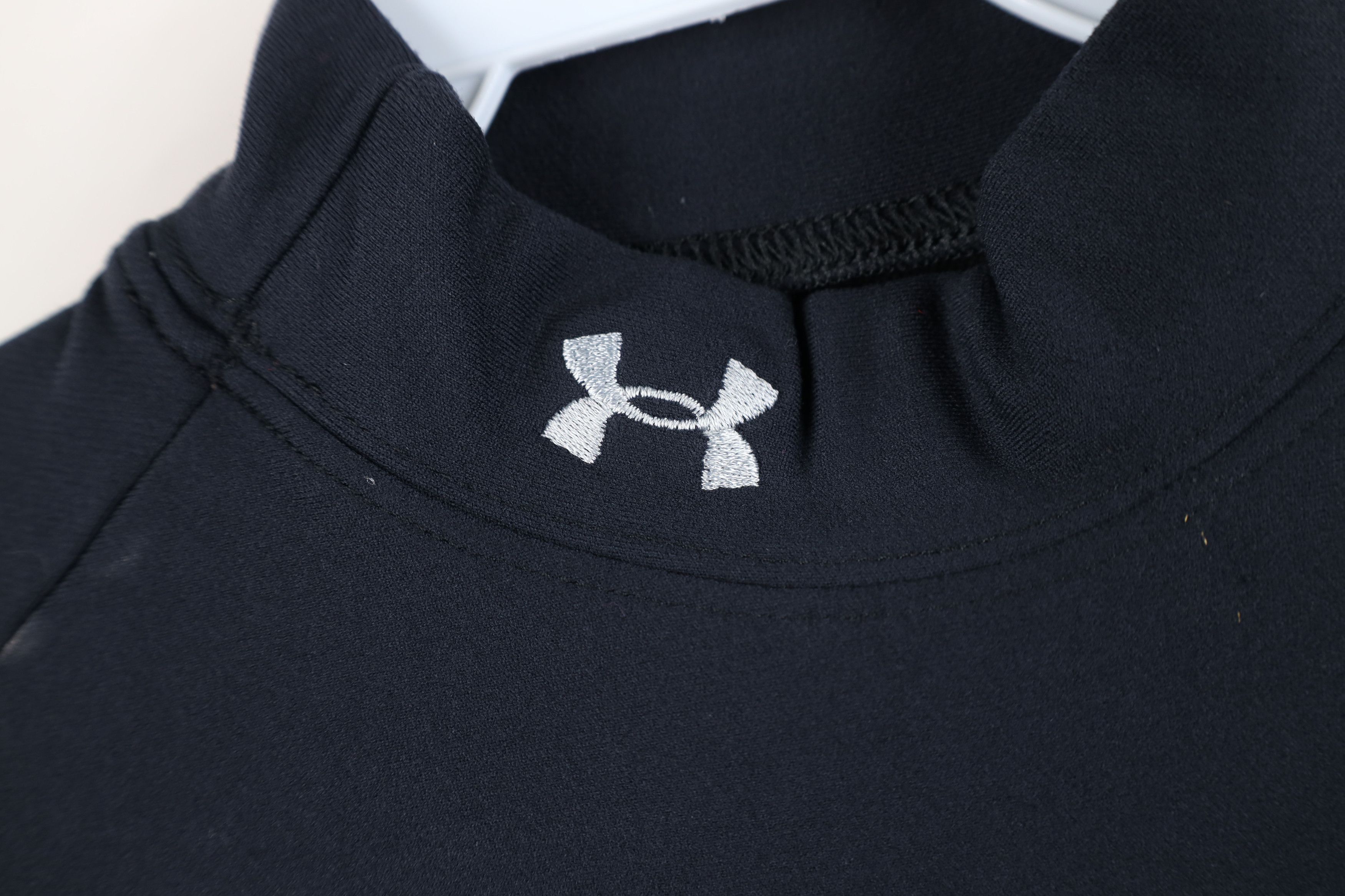 Under Armour Under Armour Training Mock Neck Compression T-Shirt Black Size M / US 6-8 / IT 42-44 - 4 Thumbnail
