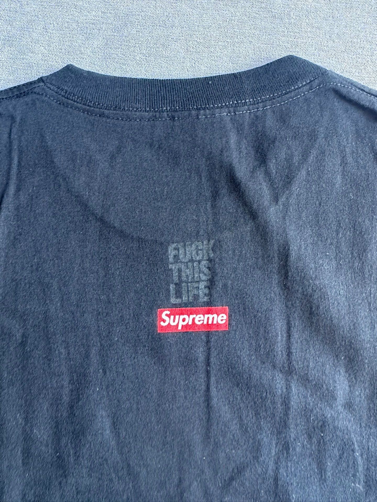 Supreme Supreme 08ss 'Fuck This Life' Weirdo Dave Black M Size US M / EU 48-50 / 2 - 4 Thumbnail