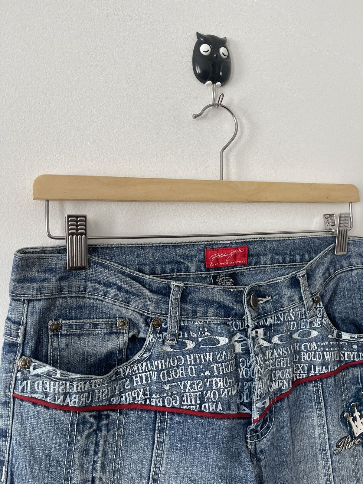 Vintage Rare Vintage PACO JEANS Flare Bootcut Denim Hip Hop Style Size US 30 / EU 46 - 6 Thumbnail