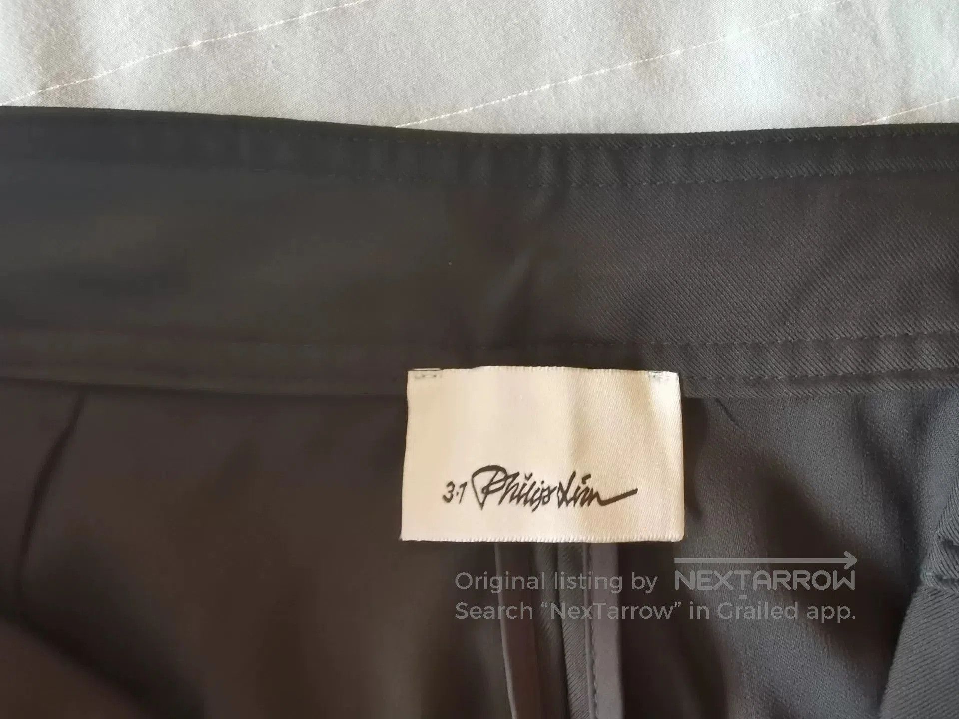 3.1 Phillip Lim Black Casual Loose Trousers for Women. Size 25" / US 0 / IT 36 - 6 Thumbnail