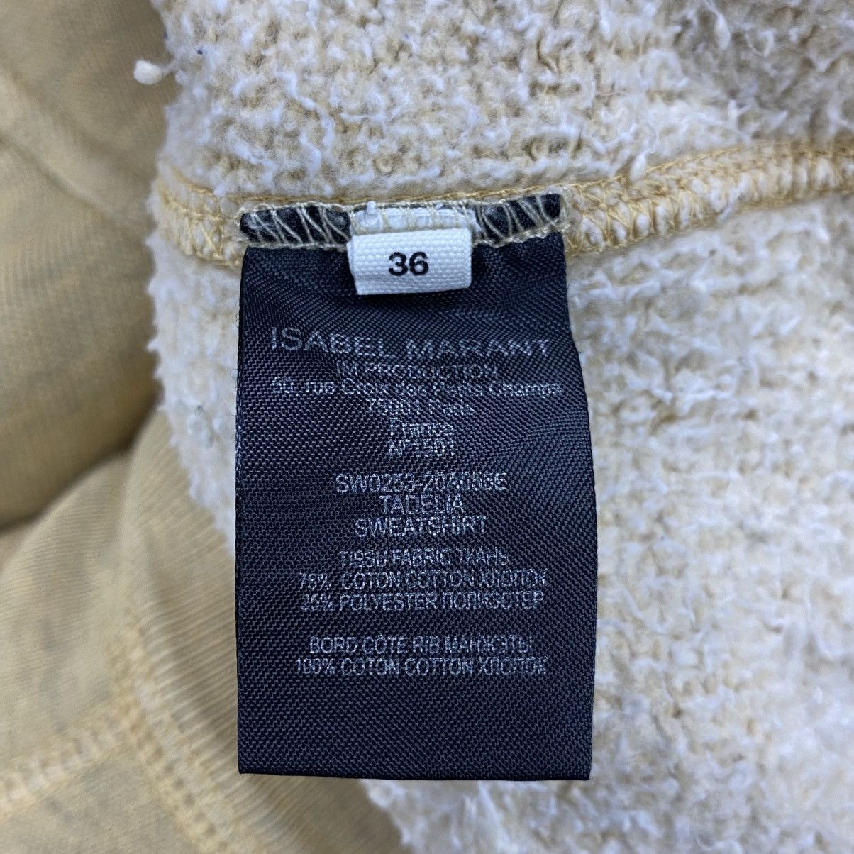 Isabel Marant Etoile Tadelia Crewneck Sweatshirt Size US M / EU 48-50 / 2 - 5 Thumbnail