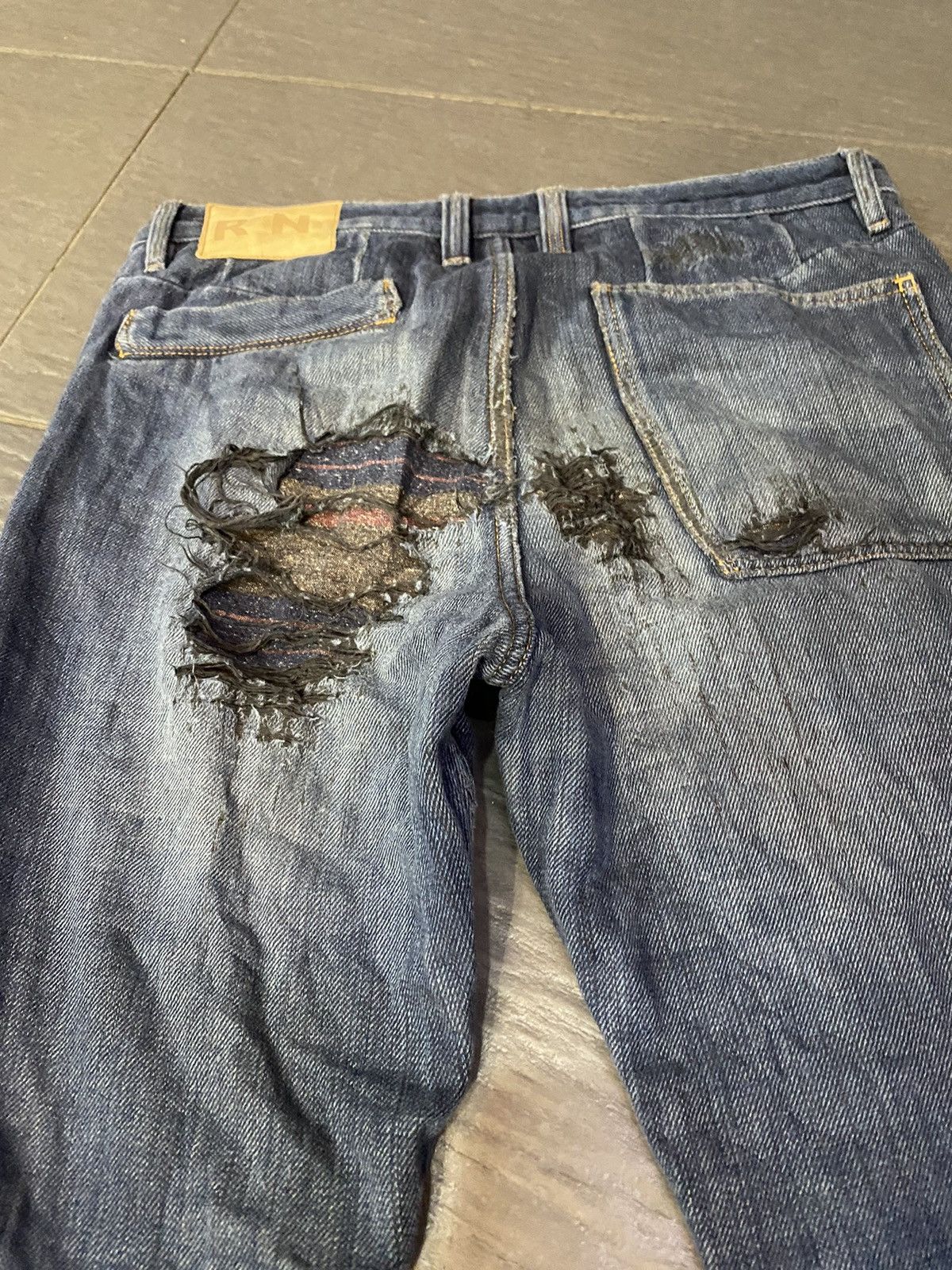 R.Newbold Rare distressed R.newbold Size US 33 - 4 Thumbnail