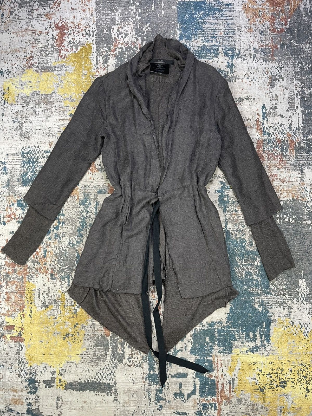 Dirain Dirain Judgement Of Mind 2D Shadow Waterfall Cardigan Size US S / EU 44-46 / 1 - 1 Thumbnail