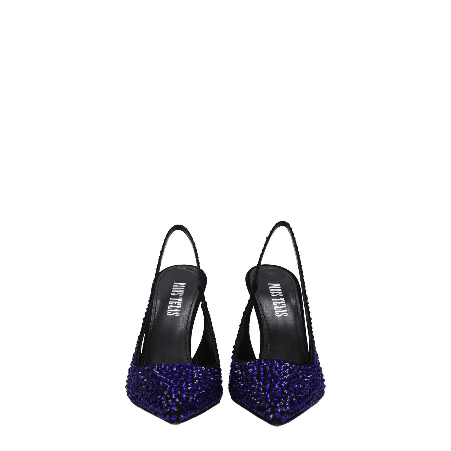Paris Texas ob1o1e1124 Suede Sandals in Black/Topaz Size US 11 / IT 41 - 3 Thumbnail