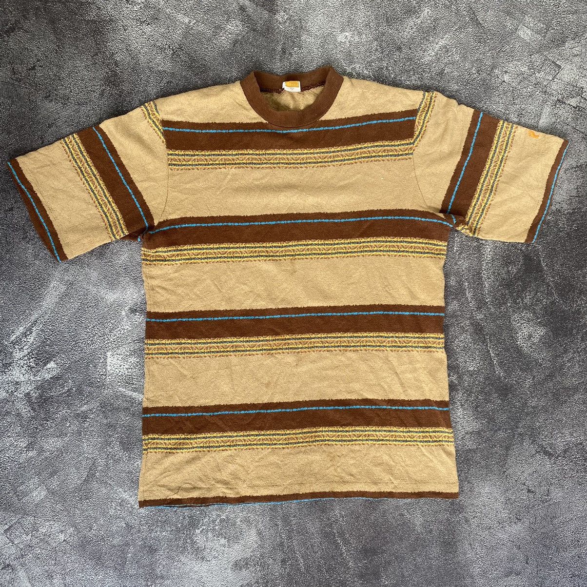 Hang Ten × Vintage Vintage Rare Hangten Stripe Tee Size US M / EU 48-50 / 2 - 1 Thumbnail