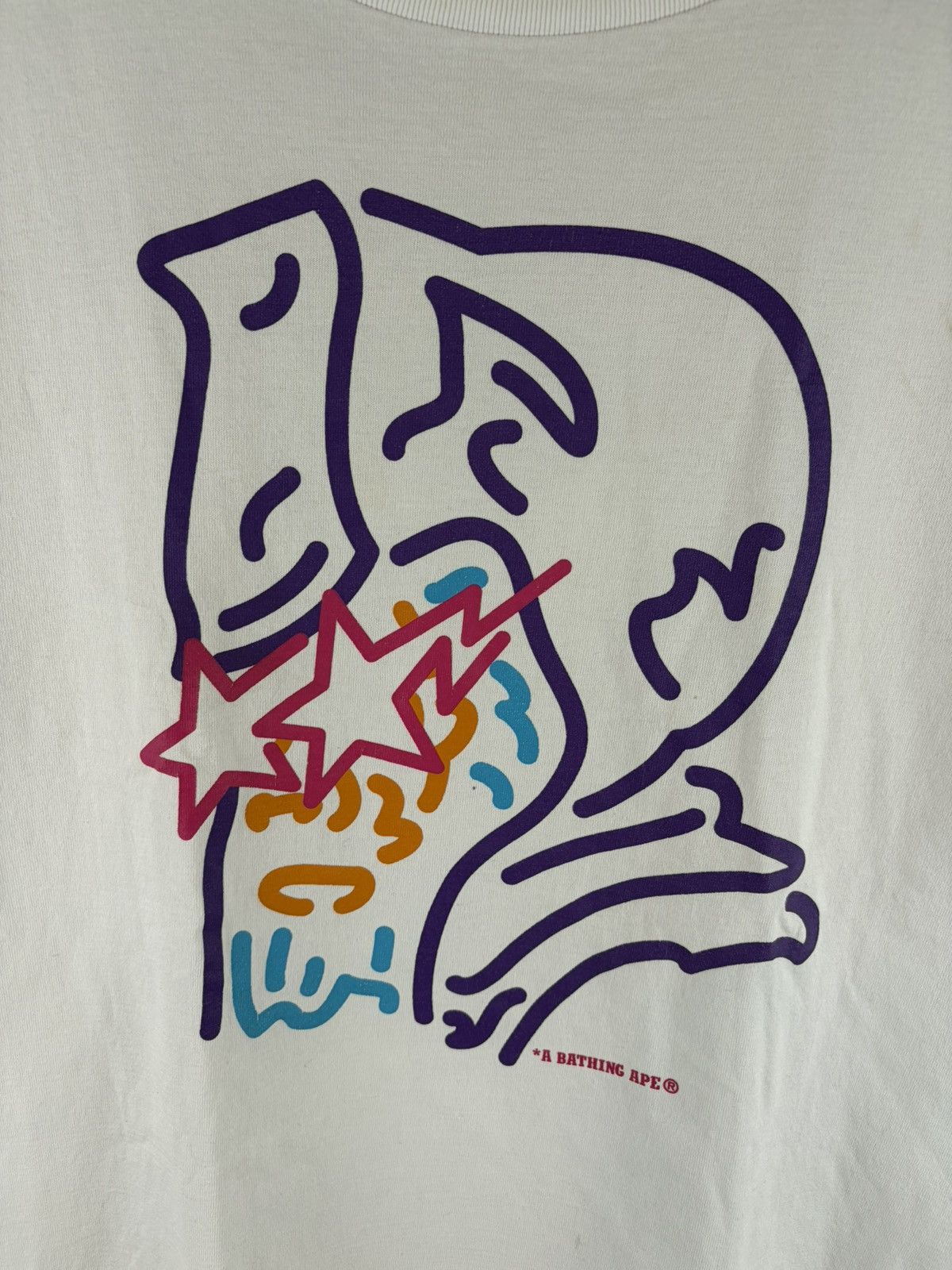 Bape Bape General Logo Print Tee Size US L / EU 52-54 / 3 - 3 Thumbnail