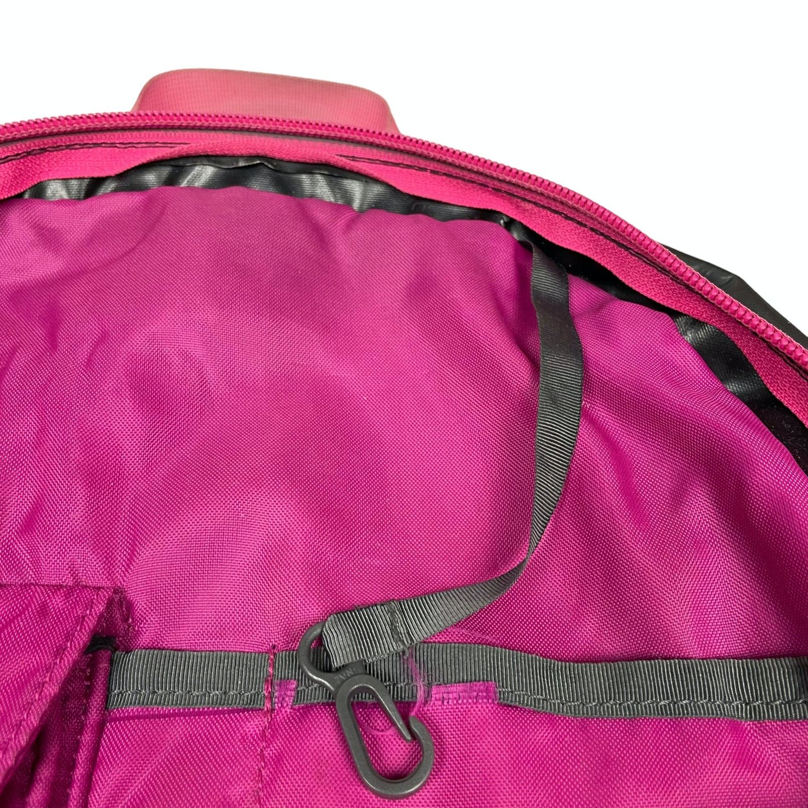 The North Face The North Face Hot Pepper Womens Black Pink Outdoor Backpack Size ONE SIZE - 6 Thumbnail