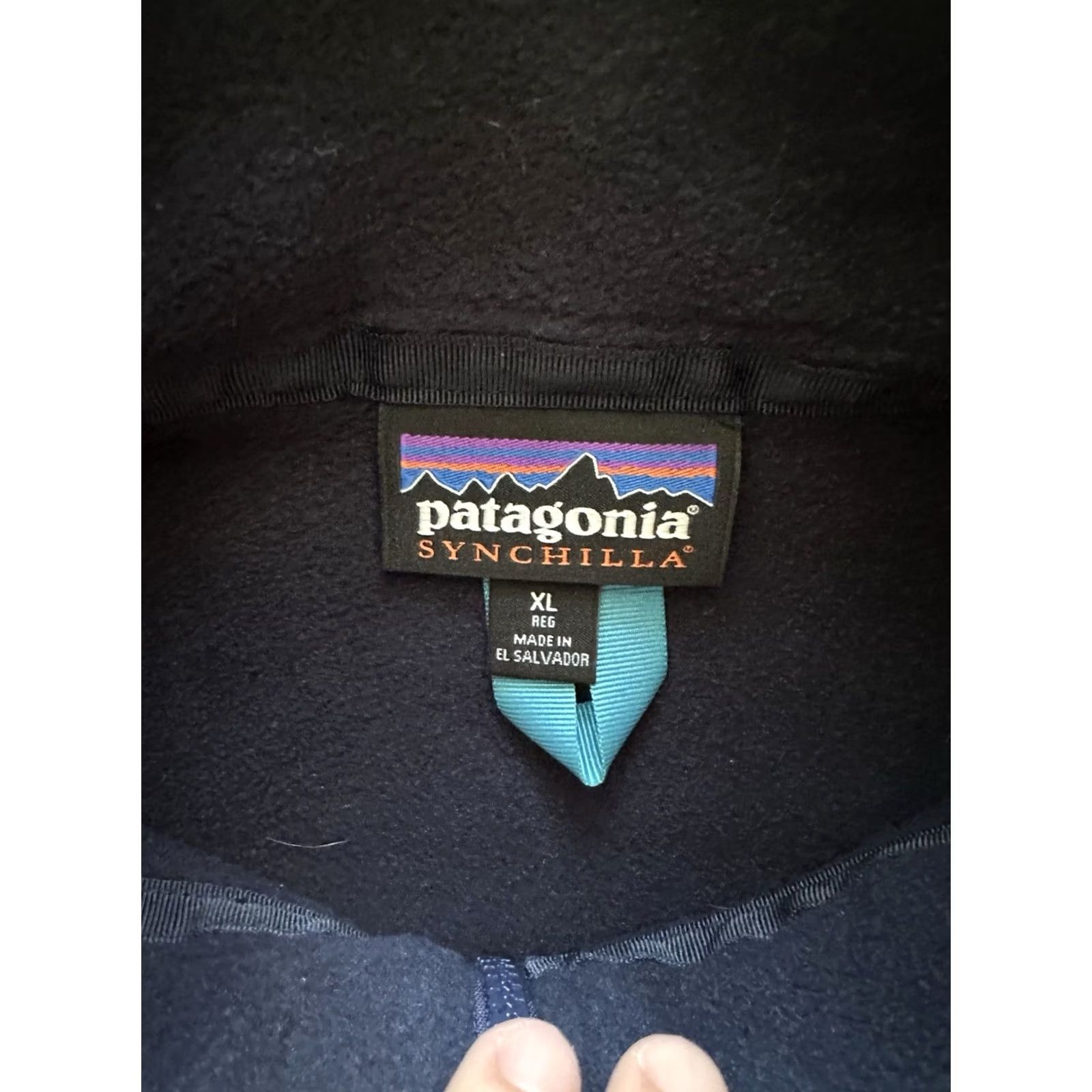 Patagonia Patagonia Synchilla Vest Mens XL Red Blue Full Zip Pockets Fleece Classic Size US XL / EU 56 / 4 - 4 Thumbnail