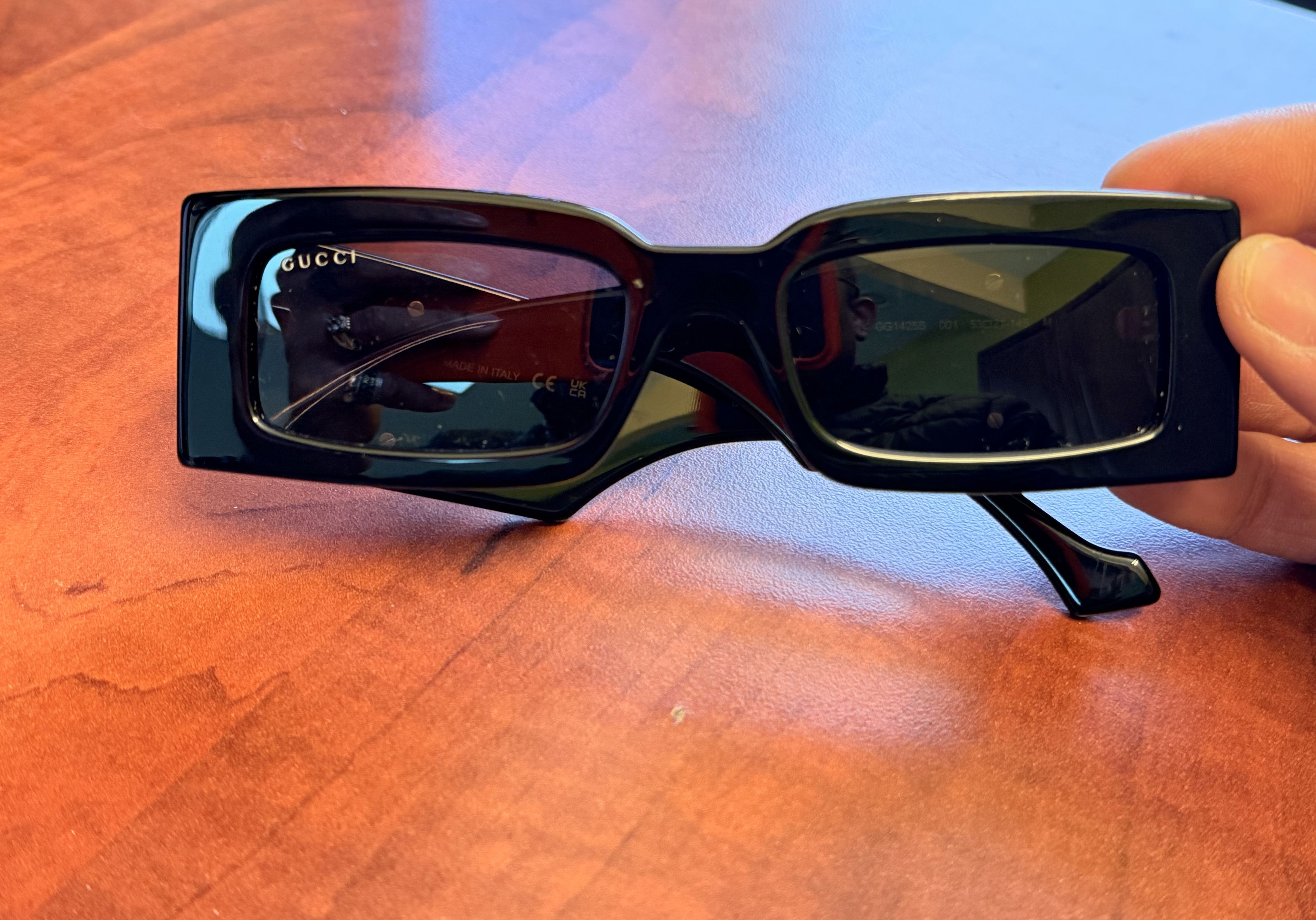 Gucci Authentic Gucci Generation 53MM Rectangular Sunglasses Size ONE SIZE - 5 Thumbnail