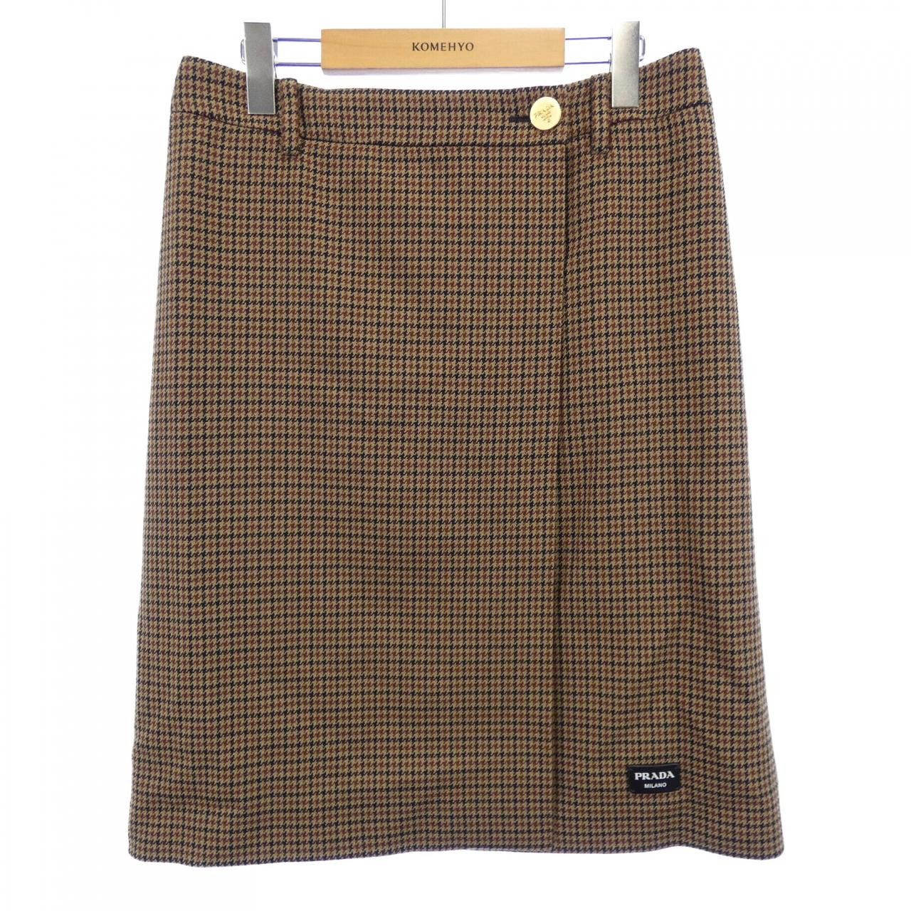 Prada Prada Prada Skirt Textile Skirts P173XE S232 13GO DUTY FREE for USA Size ONE SIZE - 1 Thumbnail
