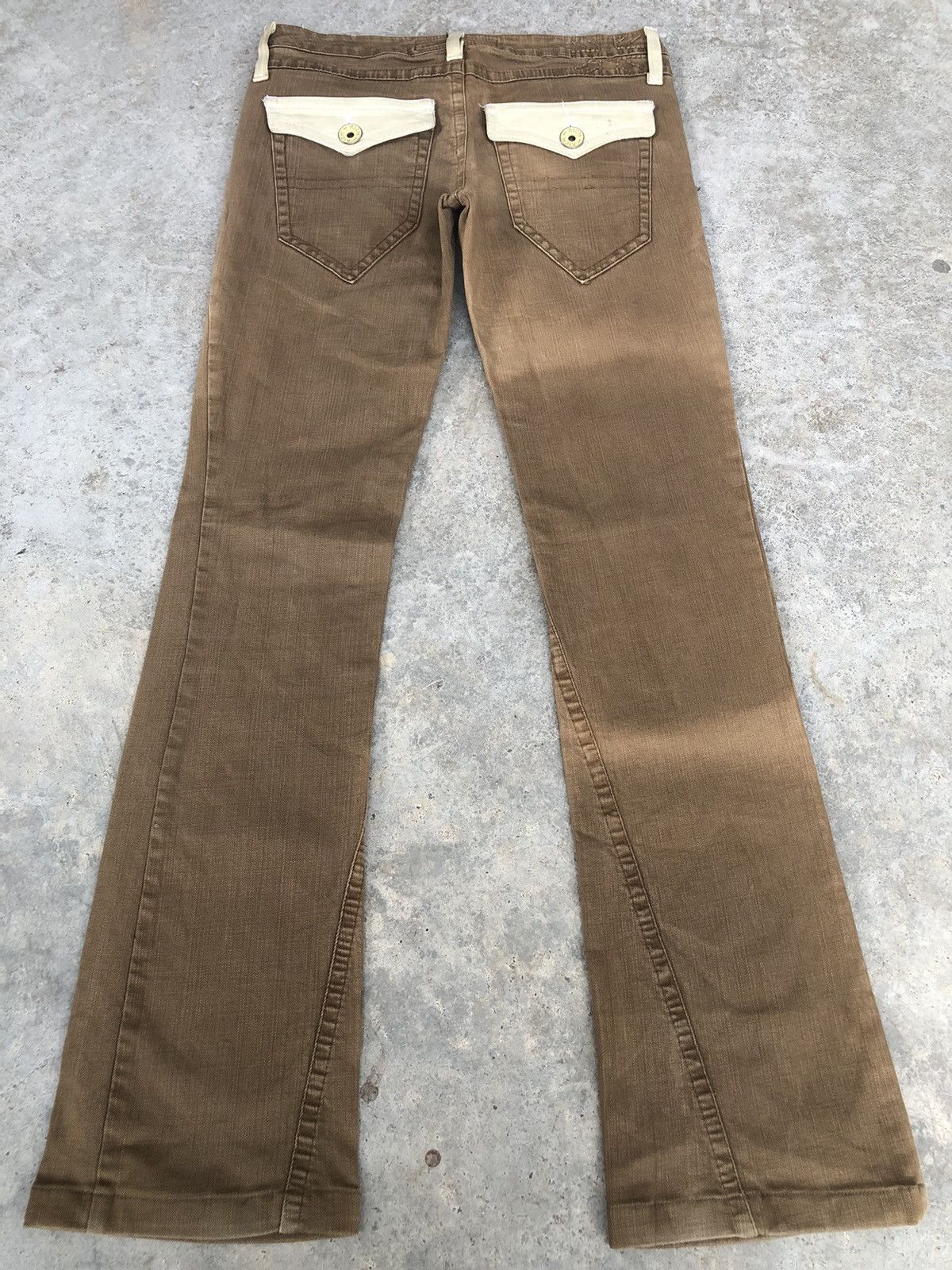 If Six Was Nine Richmond Flared Jeans Distressed Jeans Size US 31 - 2 Thumbnail