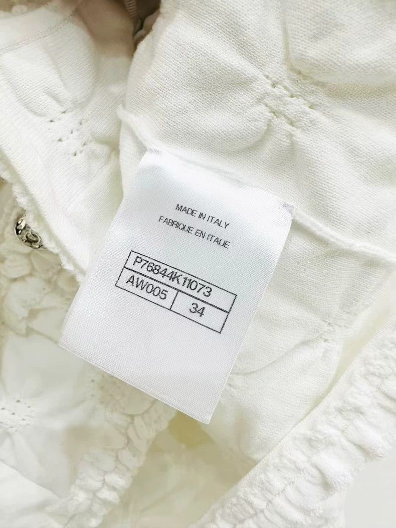Chanel Chanel 24p double C diamond buckle wrinkled jacket Size XXS / US 00 / IT 34 - 8 Thumbnail
