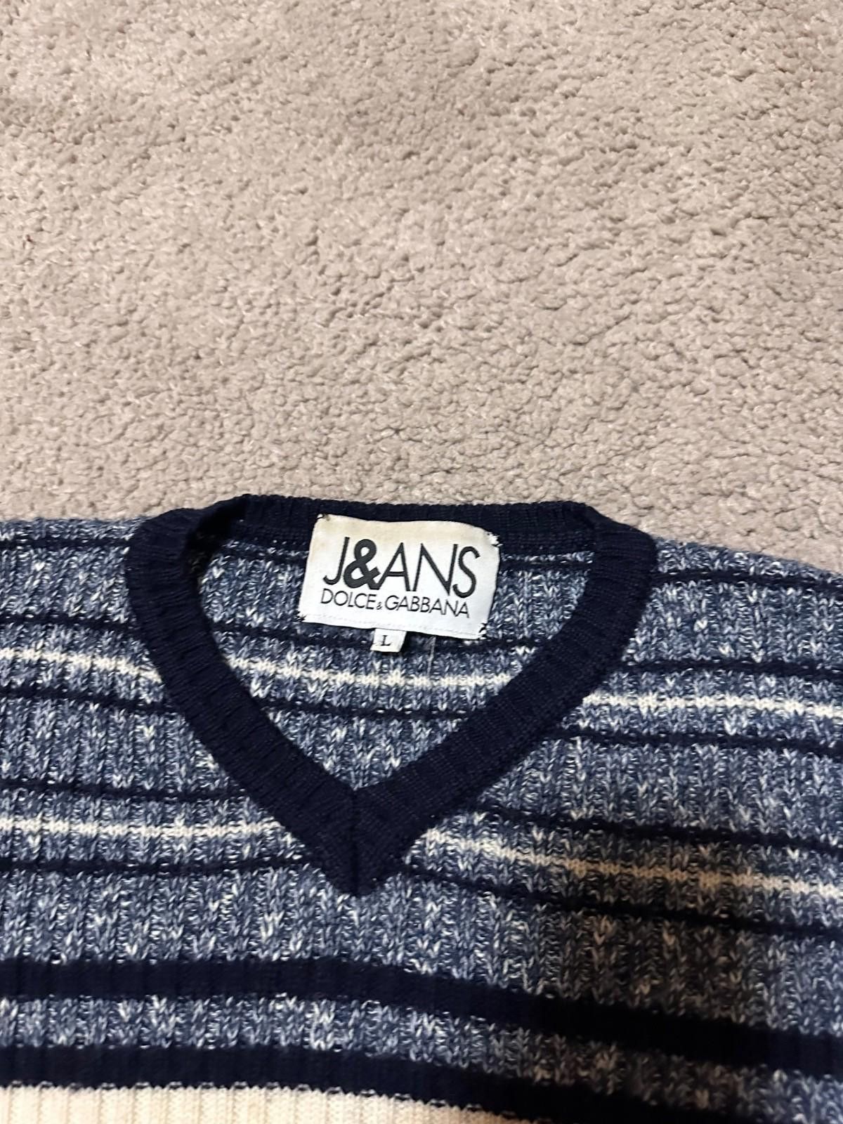 Dolce & Gabbana Womens Dolce&Gabbana Jeans Wool Sweater Sz L Size L / US 10 / IT 46 - 5 Thumbnail