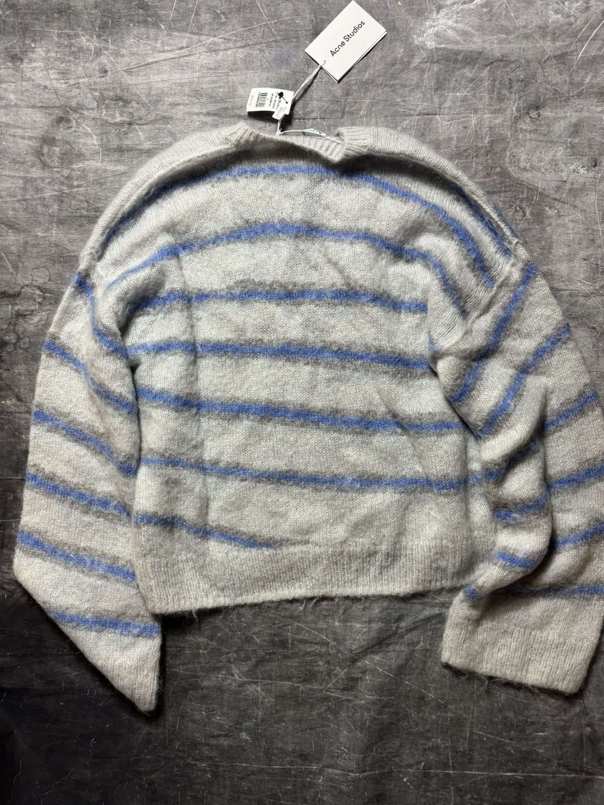 Acne Studios Acne Studios Mohair Striped Sweater Size US L / EU 52-54 / 3 - 2 Thumbnail