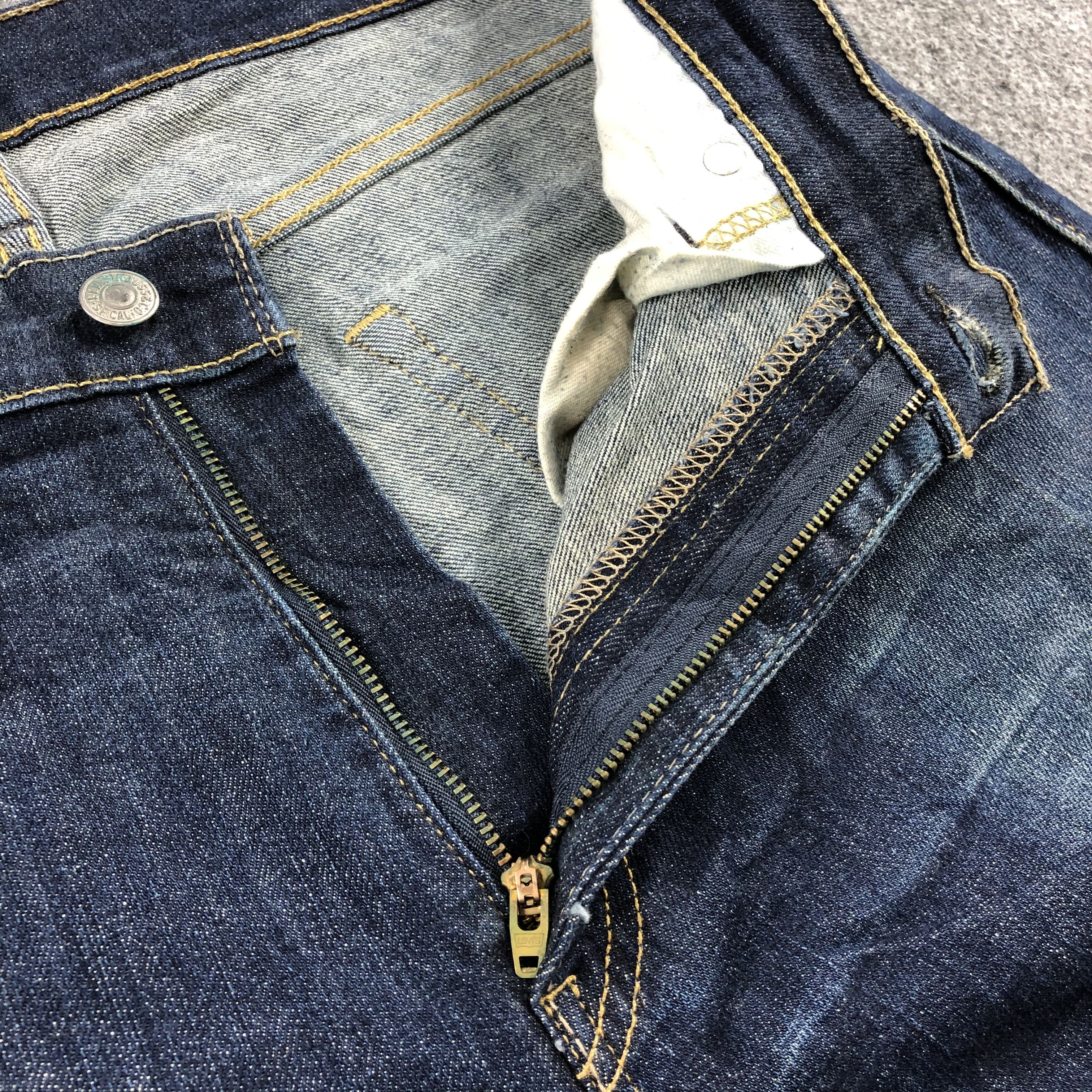 Levi's Vintage Blue Wash Levis 513 Jeans-J1579 Size US 33 - 9 Thumbnail