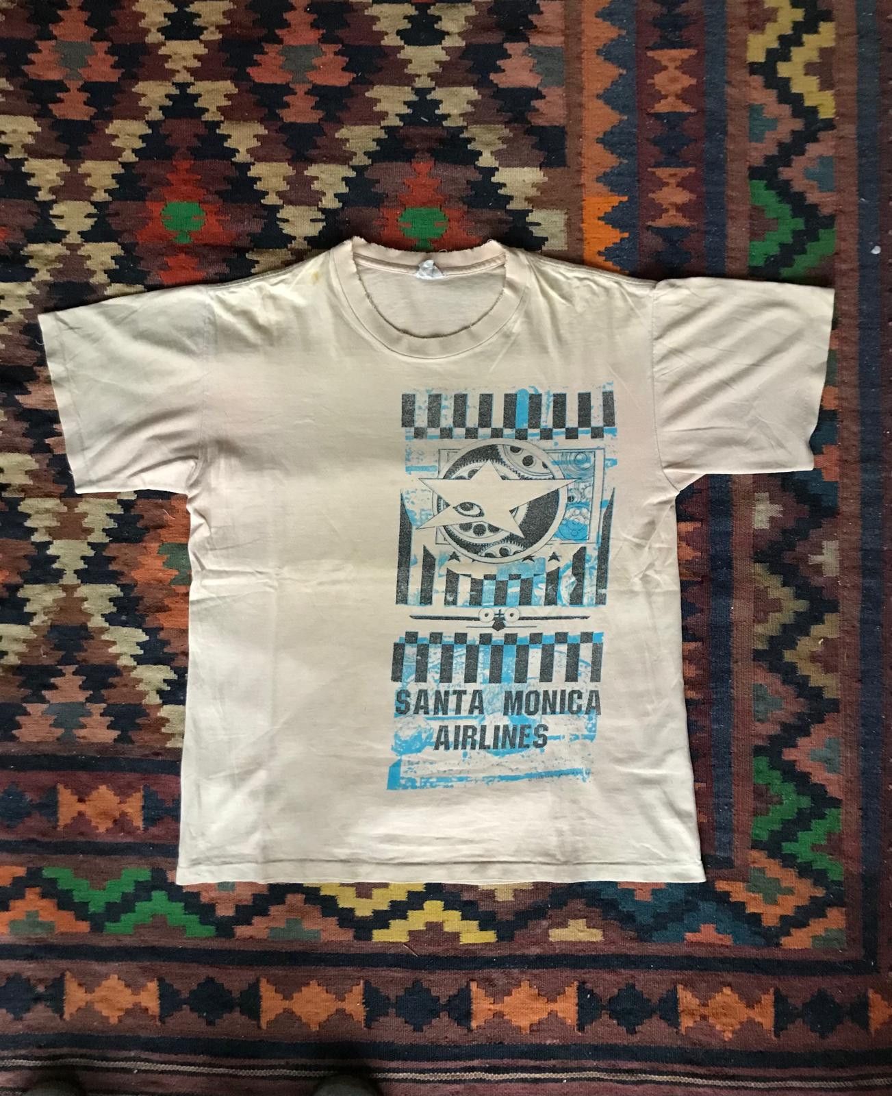 Other Orig Vtg SMA*Santa Monica Airlines*Dogtown SK8 t w/Tag Size US XL / EU 56 / 4 - 1 Thumbnail