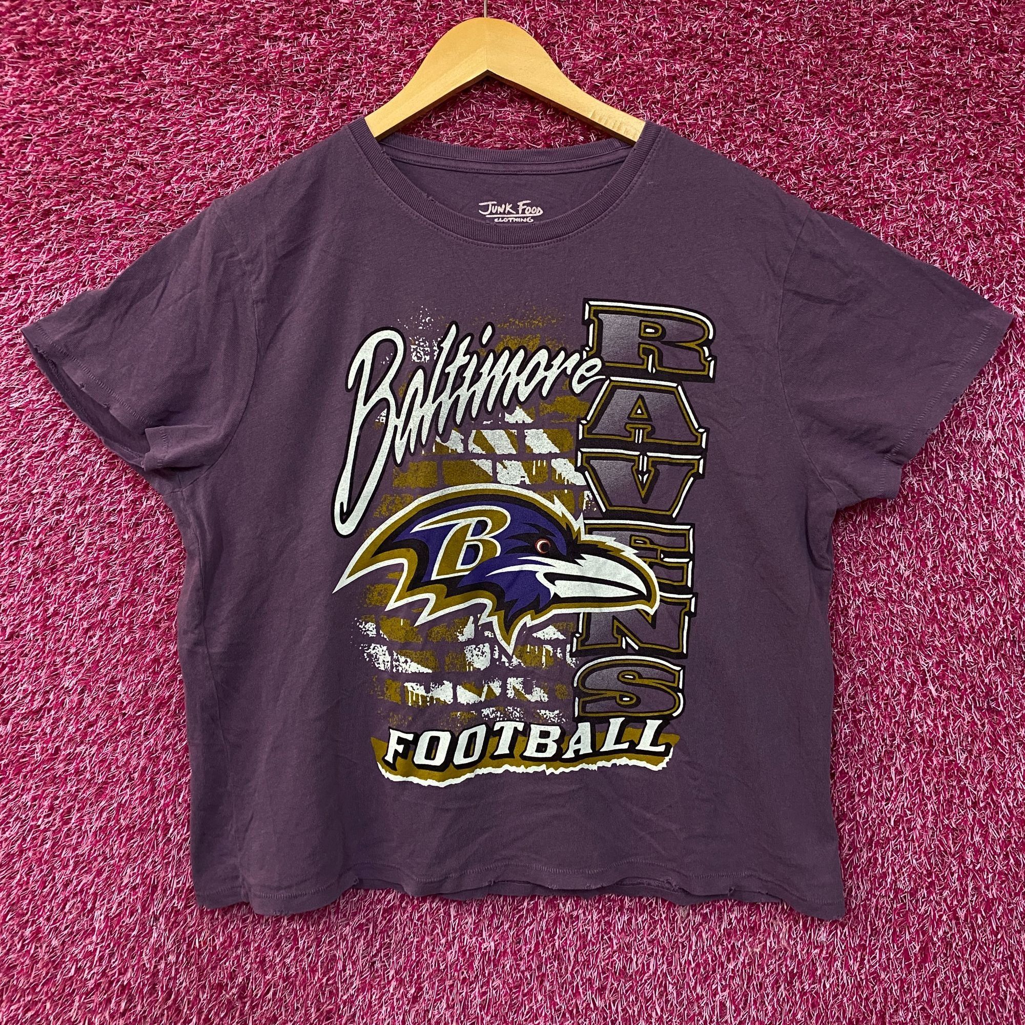 Junk Food Junk Food Clothing Women's NFL Baltimore Ravens Brick Retro Size XL / US 12-14 / IT 48-50 - 1 Thumbnail