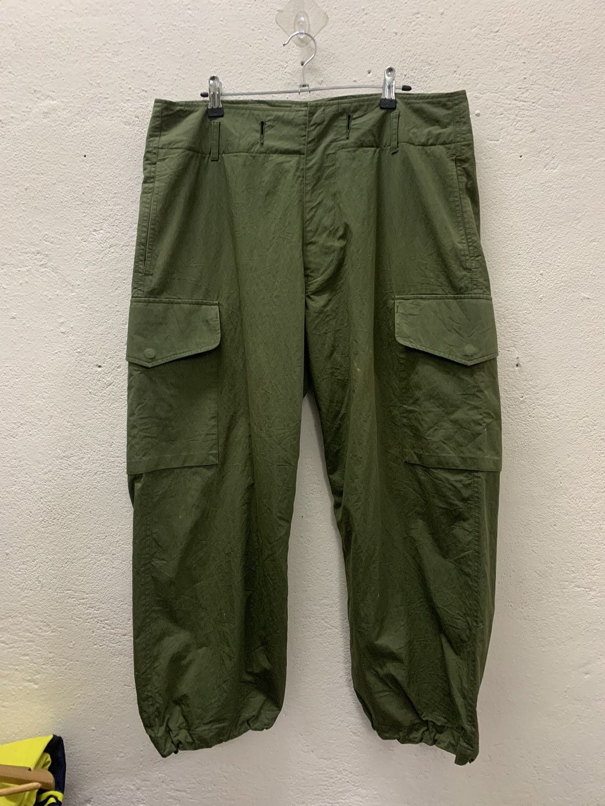 Japanese Brand × Woolrich Woolen Mills Cargo Pants Cotton Nylon Like Military Pants Size US 35 - 1 Thumbnail