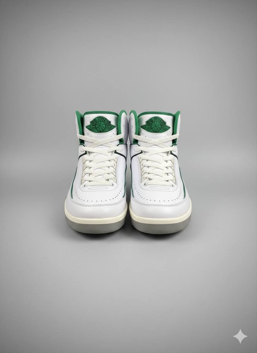Jordan Brand Air Jordan 2 Retro "Lucky Green" Size US 10 / EU 43 - 1 Thumbnail