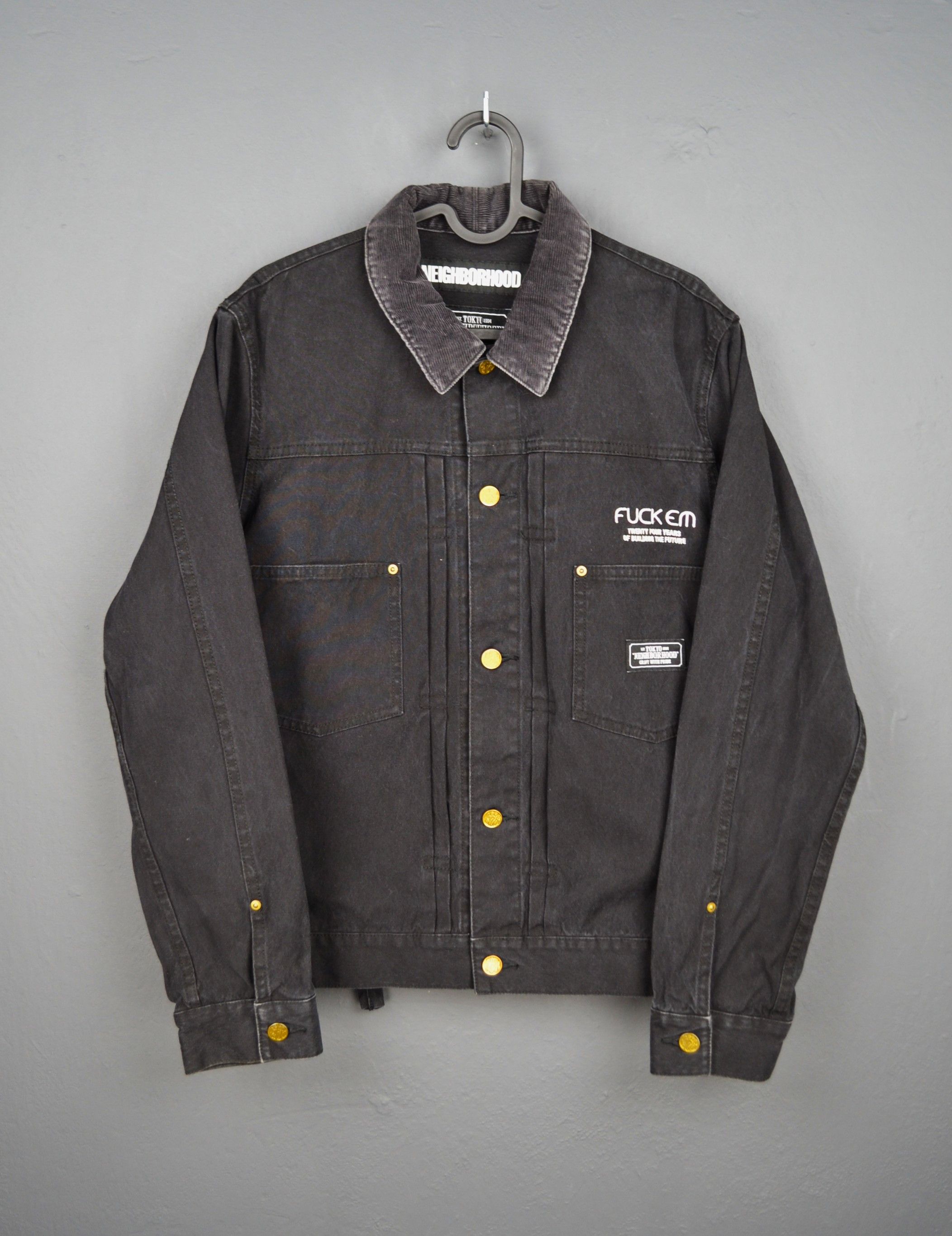 Neighborhood Neighborhood Duck Stockman Black Cotton Type 1 2 Jacket M Size US M / EU 48-50 / 2 - 1 Thumbnail