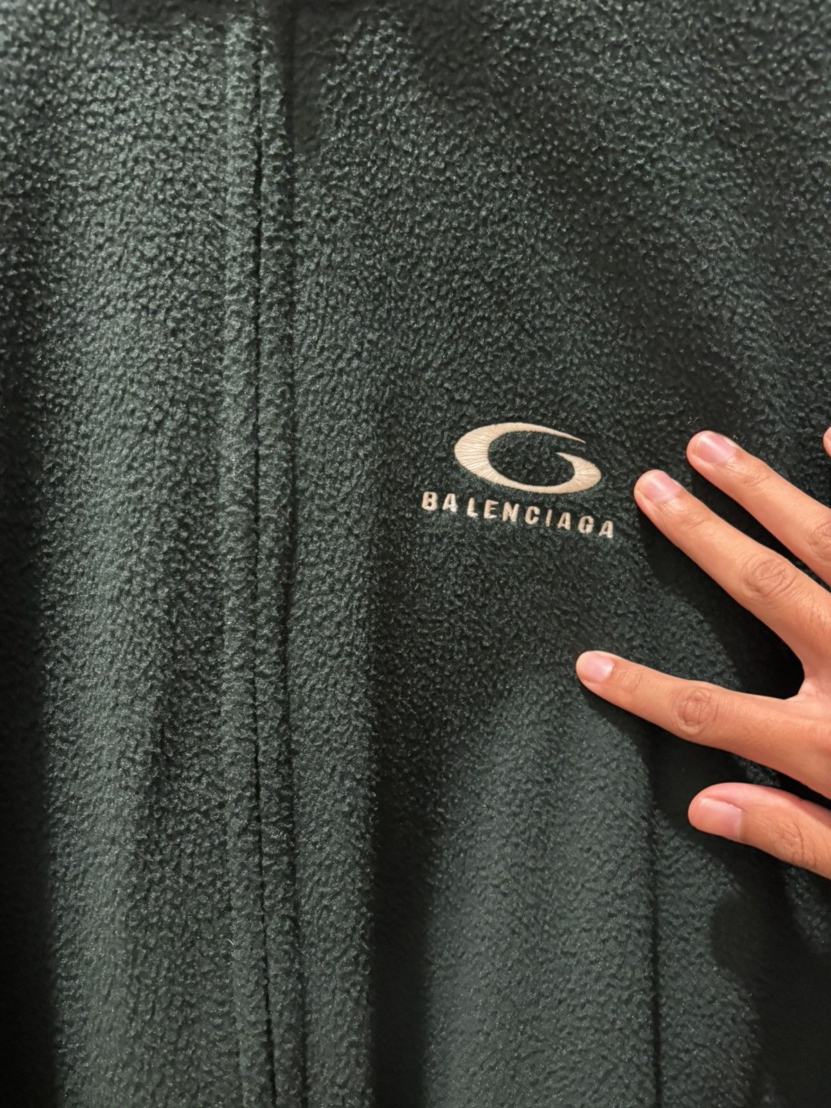 Balenciaga Loop Fleece Zip up Size US L / EU 52-54 / 3 - 3 Thumbnail