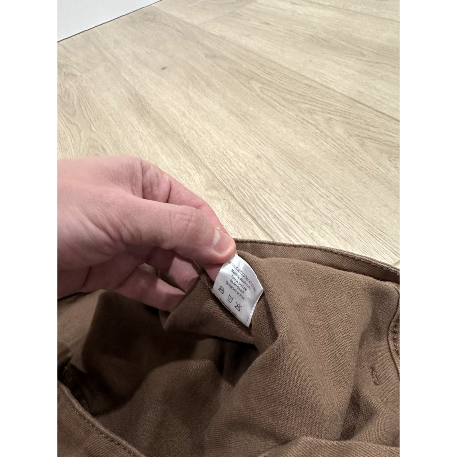 Doublet Profound Pants Mens Casual Brown 30 Regular 27 Inseam Double Knee Vintage No Size US 30 / EU 46 - 7 Thumbnail
