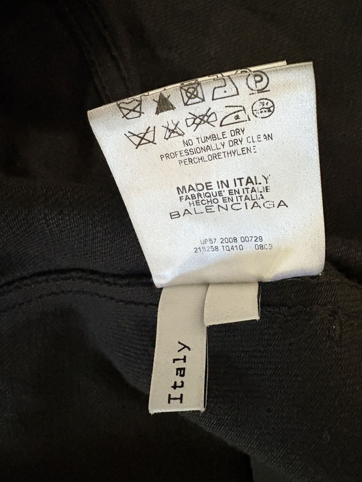 Balenciaga Archive FW09 Balenciaga Jacket Nicolas Ghesquière Italy 2009 Size US L / EU 52-54 / 3 - 7 Thumbnail