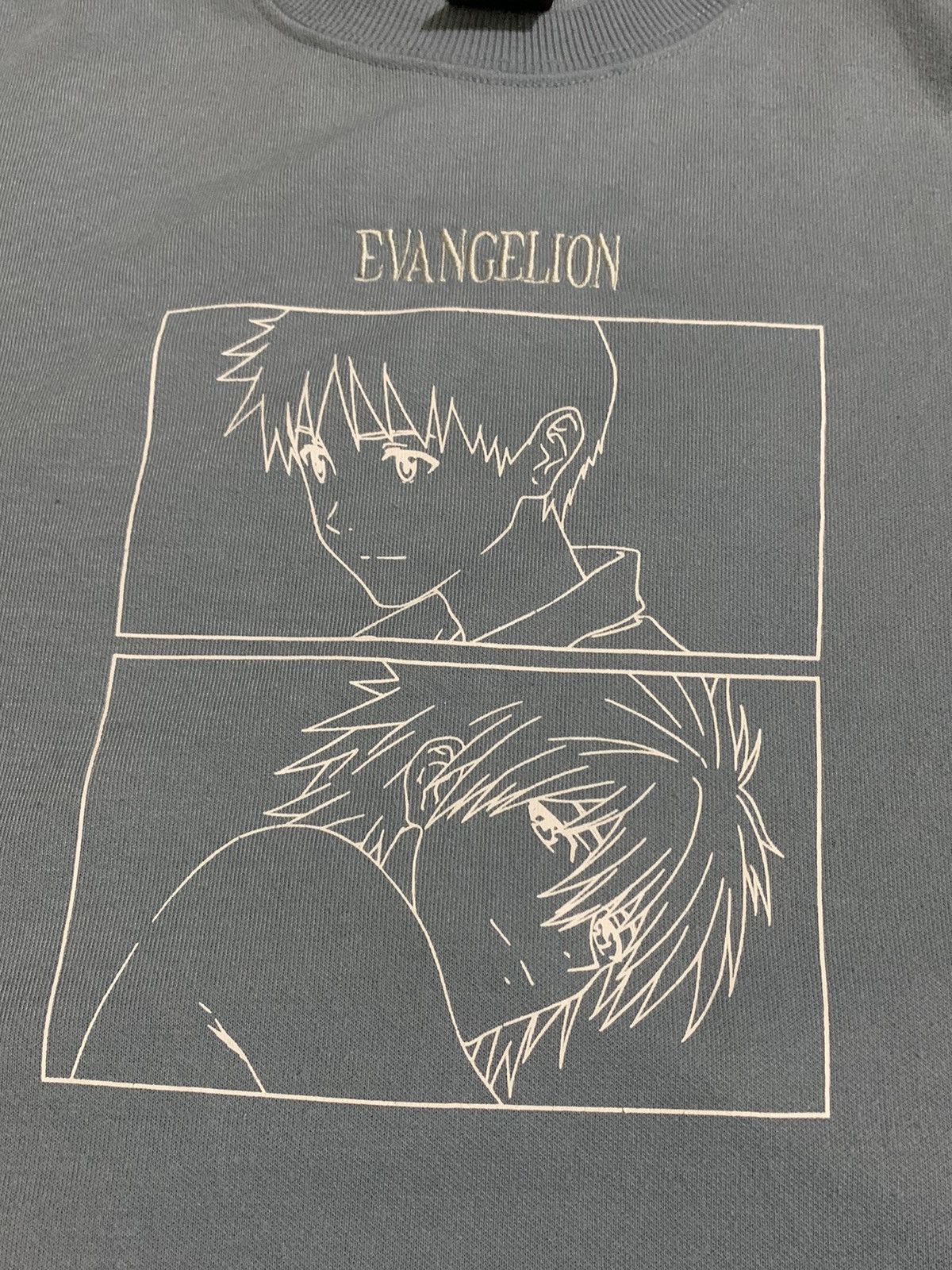 Anime 🔥Steals🔥 Anime Evangelion Woven Crewneck Sweater Size US L / EU 52-54 / 3 - 4 Thumbnail