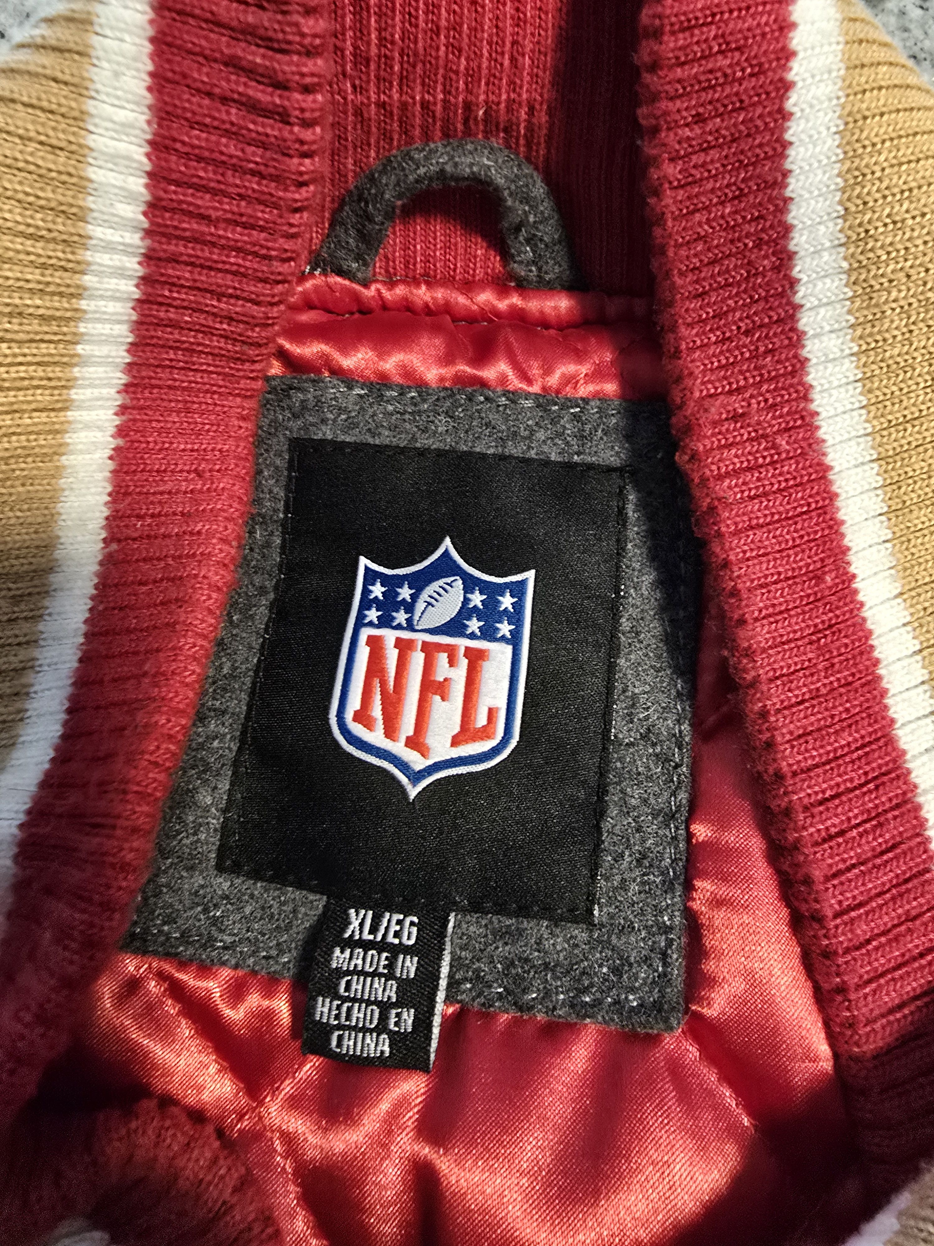 NFL San Francisco 49ers Varsity Jacket 5 Times Champions Size US XL / EU 56 / 4 - 3 Thumbnail