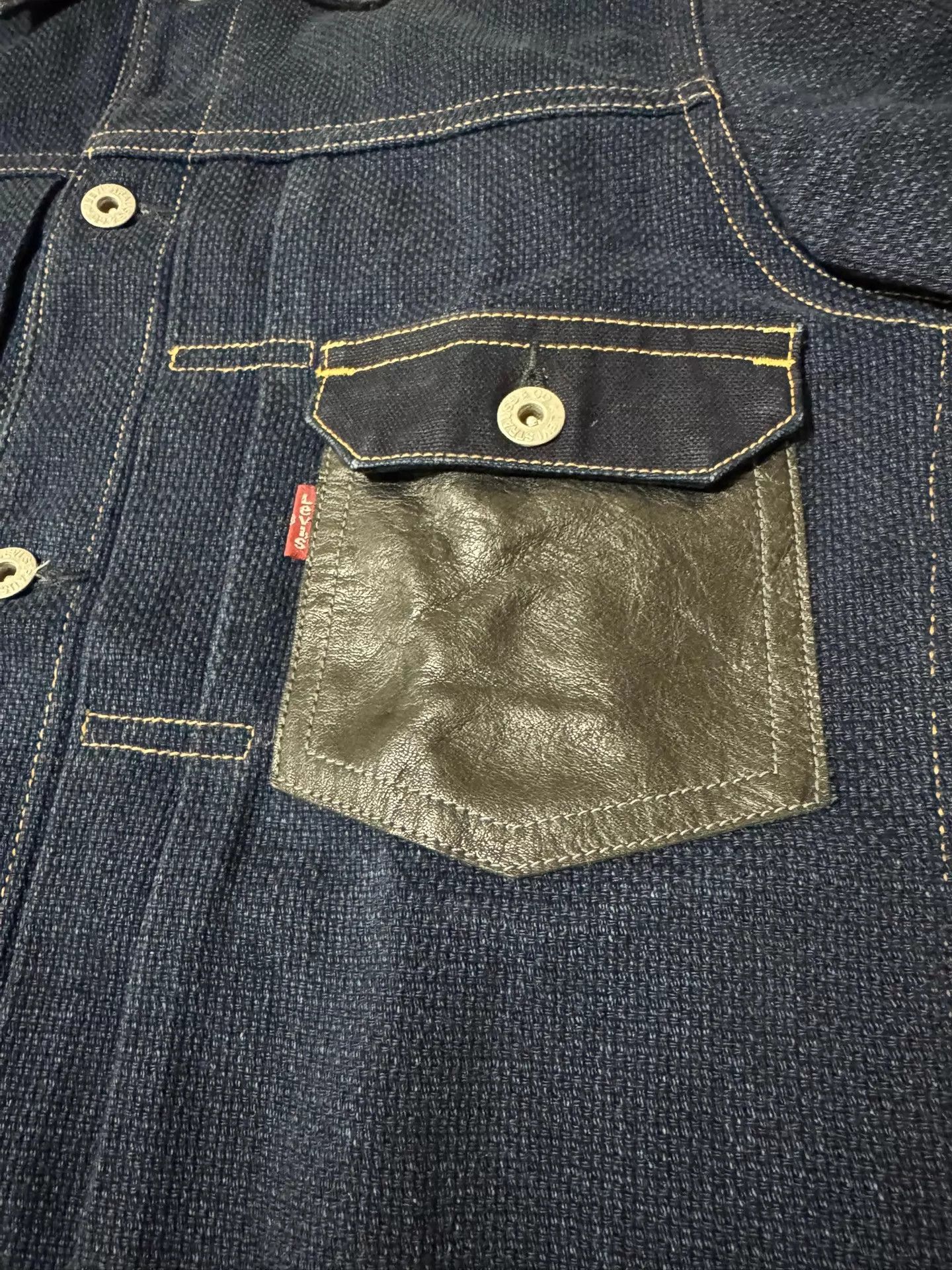 Junya Watanabe Junya Watanabe x Levi's 14aw Sashiko Indigo Jkt S Size US S / EU 44-46 / 1 - 7 Thumbnail
