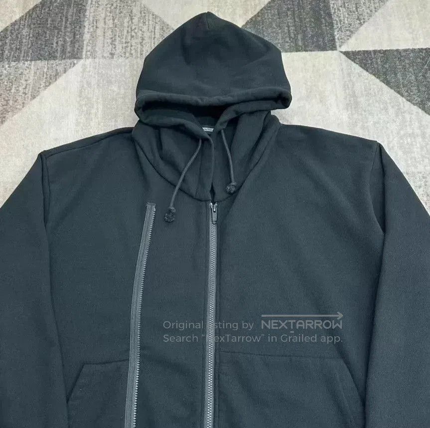 Undercover black oversized hoodie with double zipper. Size US L / EU 52-54 / 3 - 3 Thumbnail