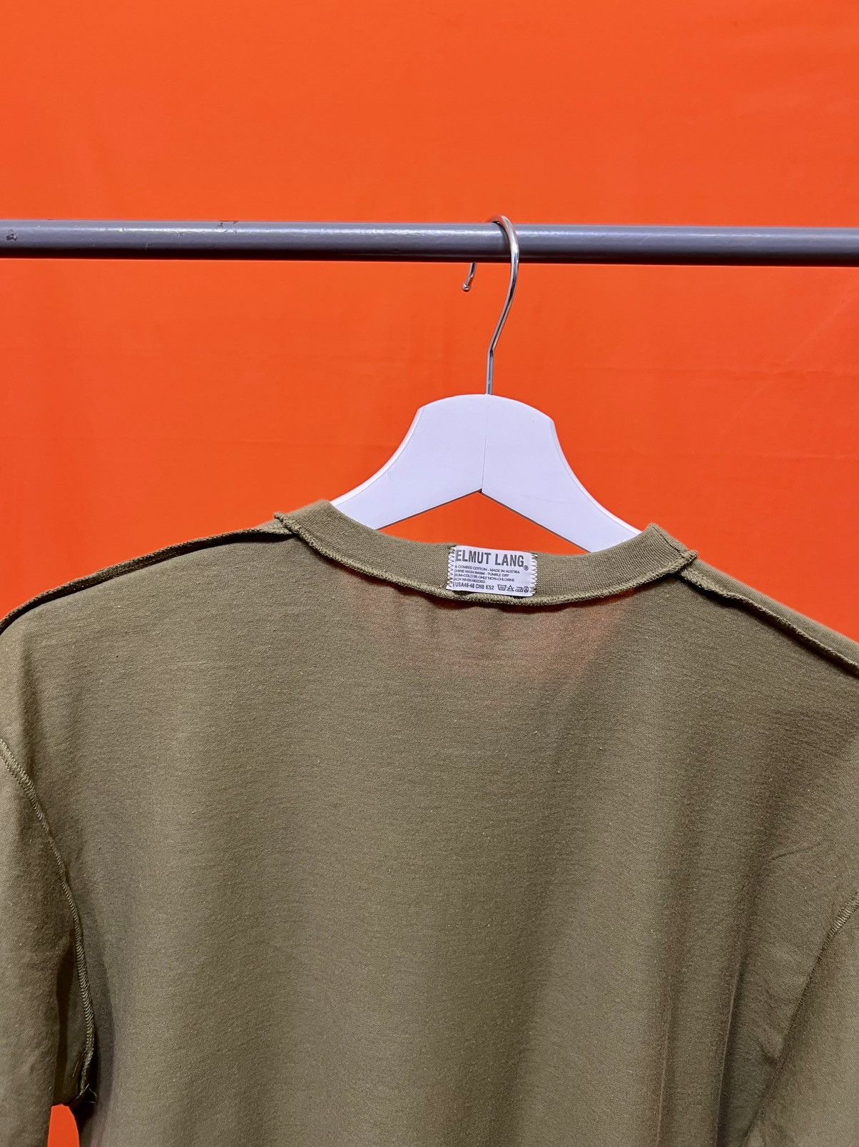 Helmut Lang HELMUT LANG undertee 1995, made in Austria Size US M / EU 48-50 / 2 - 5 Thumbnail