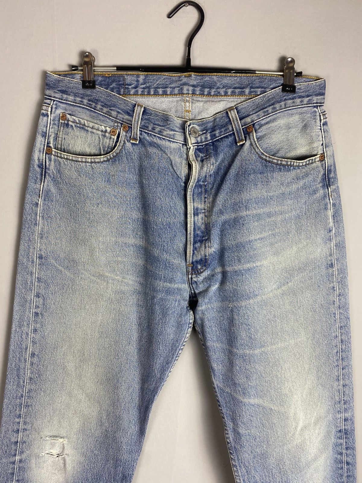 Levi's Vintage 90s Levi’s 501 jeans denim Size US 36 / EU 52 - 7 Thumbnail