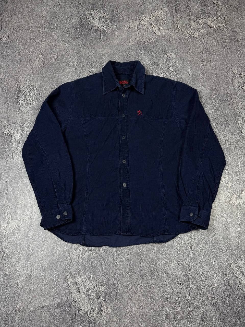 Fjallraven Vintage Fjallraven Navy Corduroy Outdoor Shirt Size M / US 6-8 / IT 42-44 - 1 Thumbnail