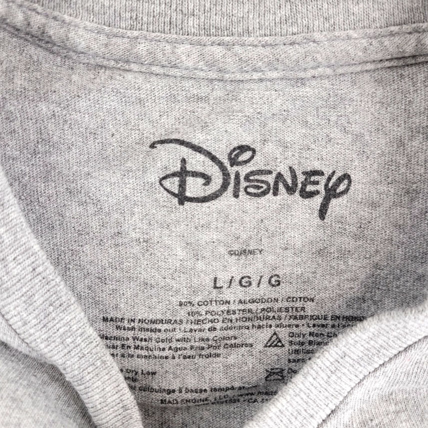 Disney Disney Stitch Shirt Men's Large Gray Short Sleeve But First Coffee Lilo Size US L / EU 52-54 / 3 - 5 Thumbnail