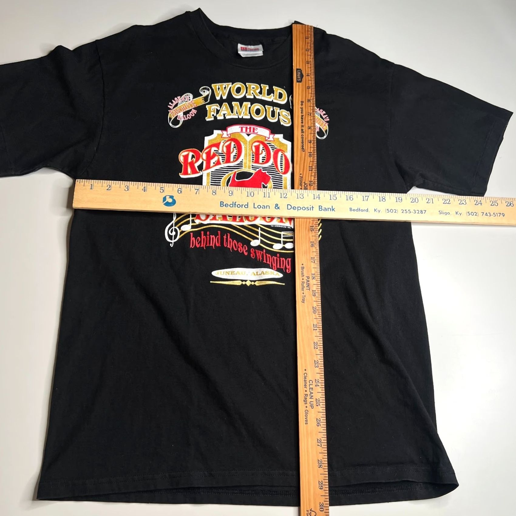 Hanes VINTAGE Hanes Heavyweight T-Shirt Black XS? Size US L / EU 52-54 / 3 - 2 Thumbnail