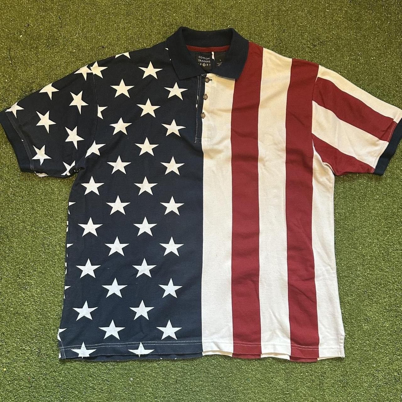 Other USA stripped Polo Shirt Size US L / EU 52-54 / 3 - 1 Thumbnail
