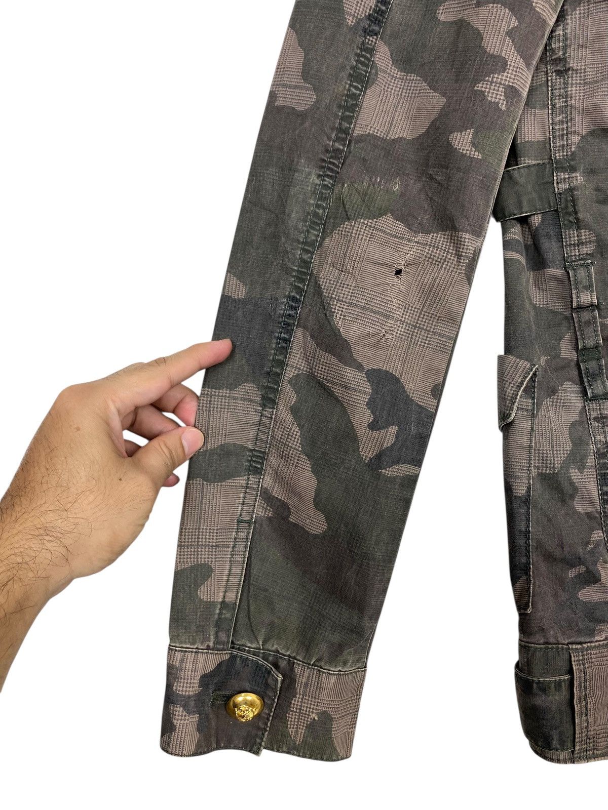 PPFM Rare‼️ Ppfm Military Camouflage Jacket Size US S / EU 44-46 / 1 - 13 Thumbnail