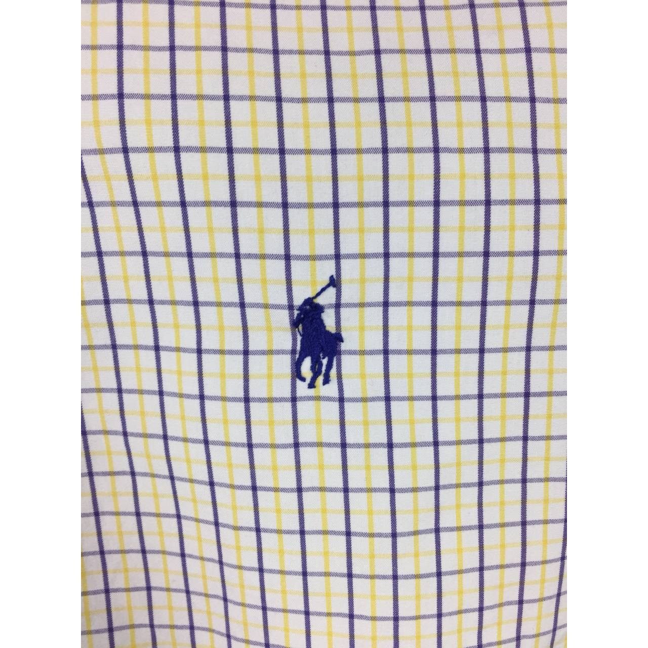 Ralph Lauren × Vintage Vtg Ralph Lauren Blake Two-Ply Cotton Plaid Shirt Size US L / EU 52-54 / 3 - 4 Thumbnail